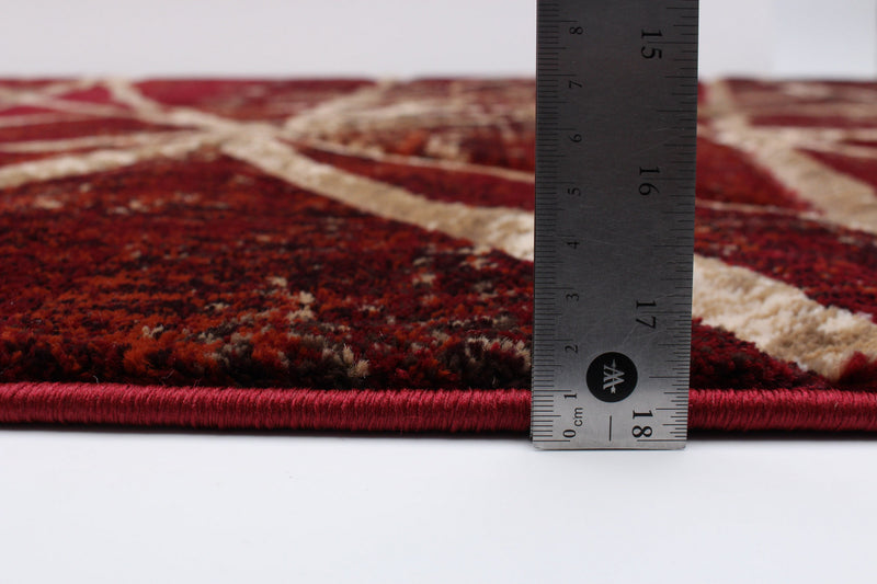 Cherokee Red Area Rug - 5'3\" X 7'3\" 