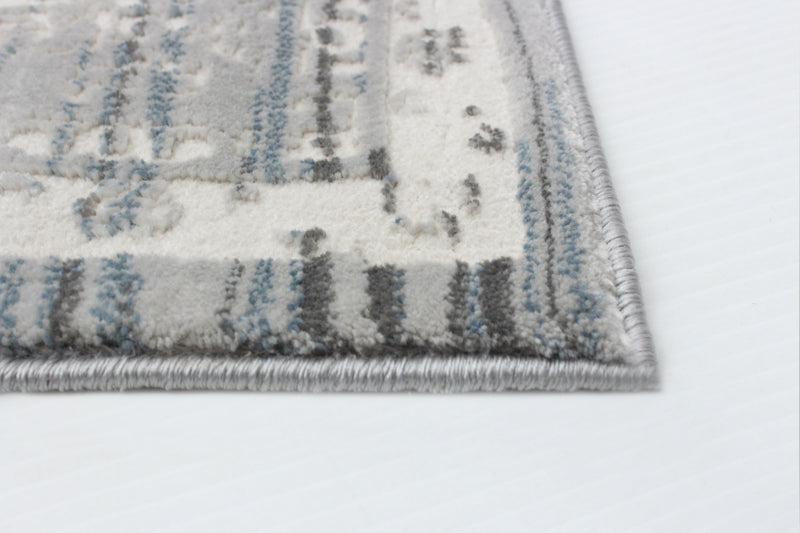 Shaleigh Cream, Grey Rug 5'3\" X 7'3\" Area Rug