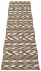 Bellezza Dark Brown 2'2" x 14'0" Area Rug