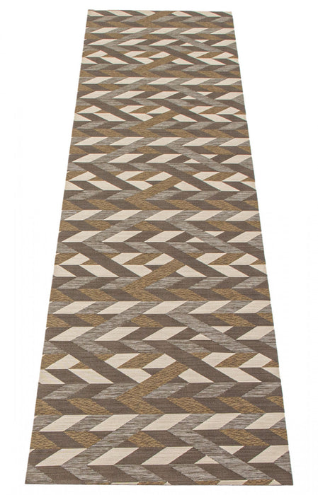 Bellezza Dark Brown 2'2\" x 26'0\" Area Rug