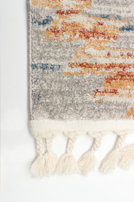 Vera Sun Ivory/Blue Area Rug - 5'2\" x 7'5\"