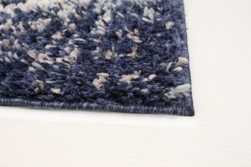 Makondo Mosaique Blue Area Rug - 5'3\" x 7'3\"