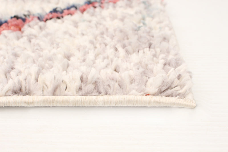Makondo Abstract Ivory Area Rug - 8'0\" x 10'0\"