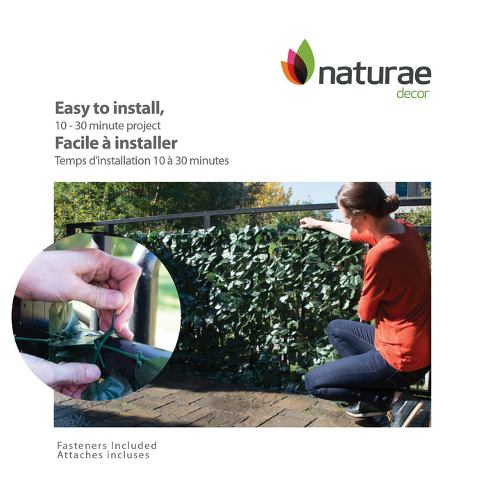 Artificial Ivy 40\"x 96\" Privacy Screen