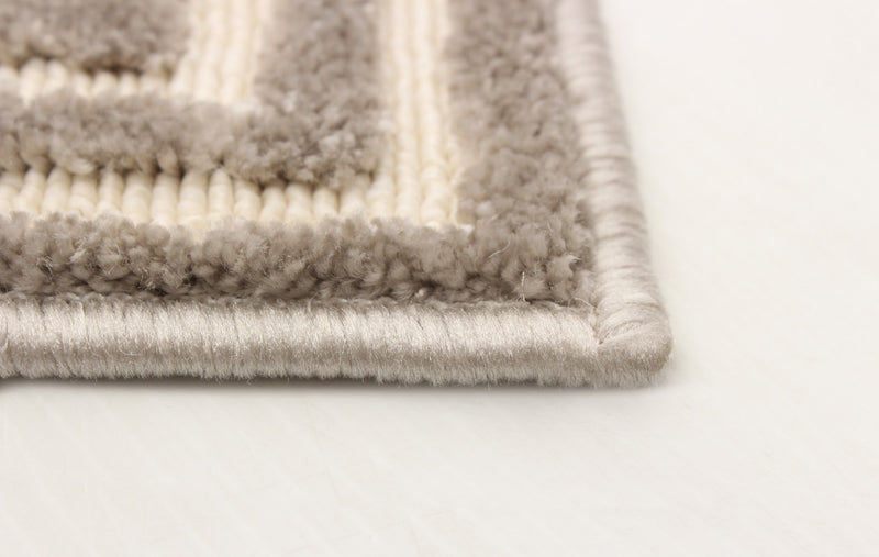 Kiah Taupe 6'7\" x 9'6\" Area Rug