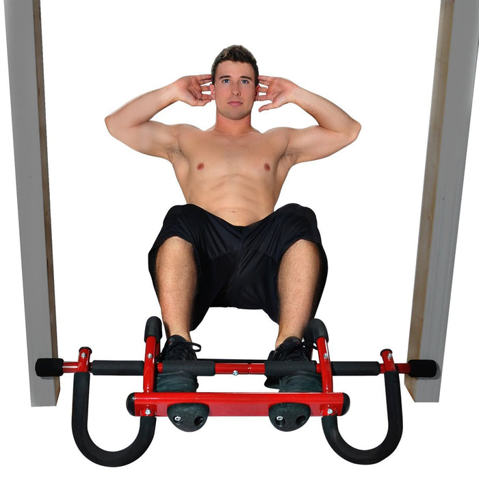 Stamina X Boulder Fit Doorway Trainer - Black/Red