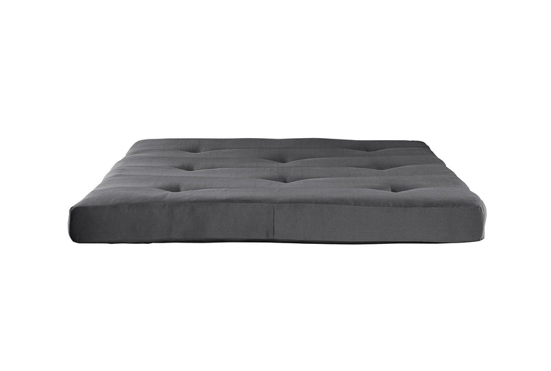 DHP Jayce 6\" Polyester-Filled Full Futon Mattress - Grey
