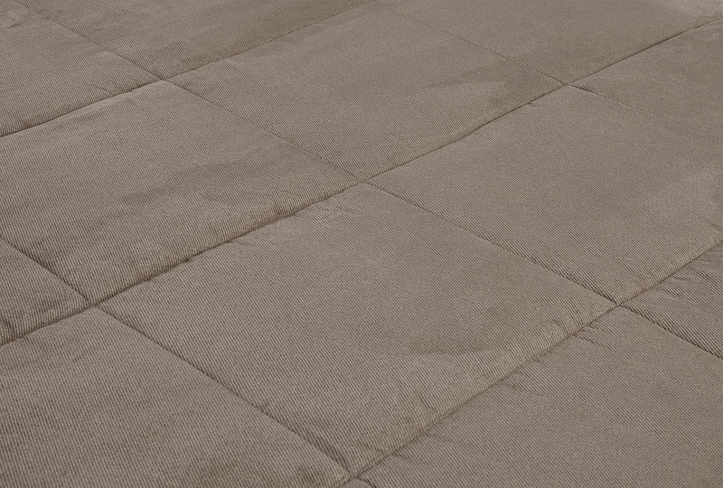 DHP Soren Quilted Microfiber Full Futon Mattress - Tan
