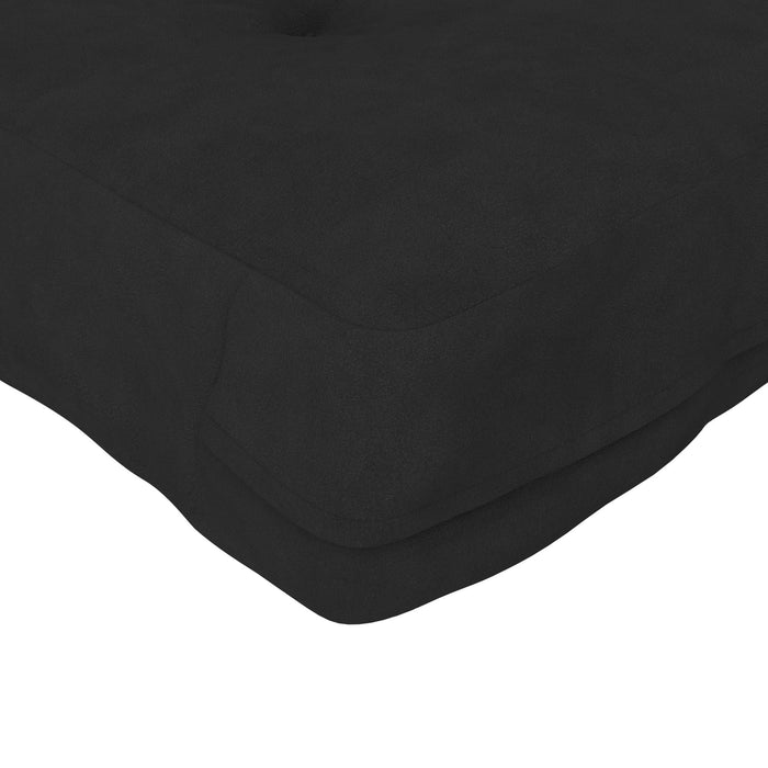 DHP Fletcher Thermobonded Polyester Fill Full Futon Mattress - Black