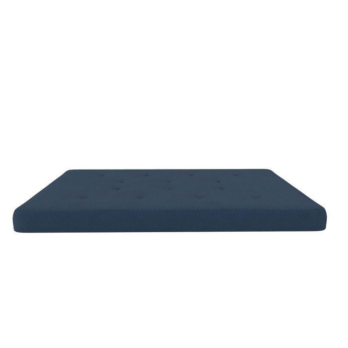 Signature Sleep Braga Full Bonnell Coil Futon Mattress - Blue