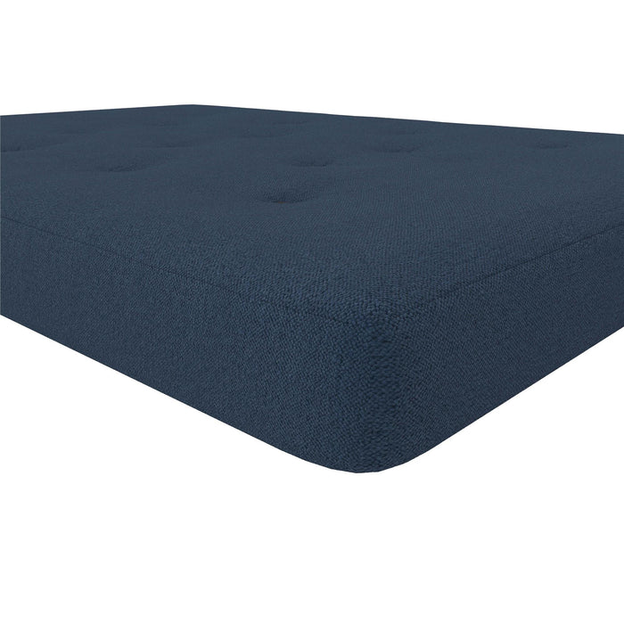 Signature Sleep Braga Full Bonnell Coil Futon Mattress - Blue