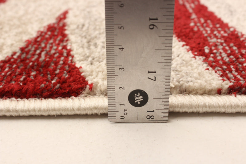 Arusha Ivory / Red 7'10\" x 10'2\" Area Rug