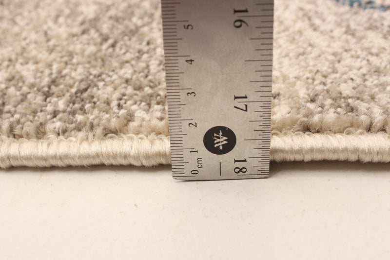 Grande Ivory-Blue 7'10\" x 10'2\" Area Rug