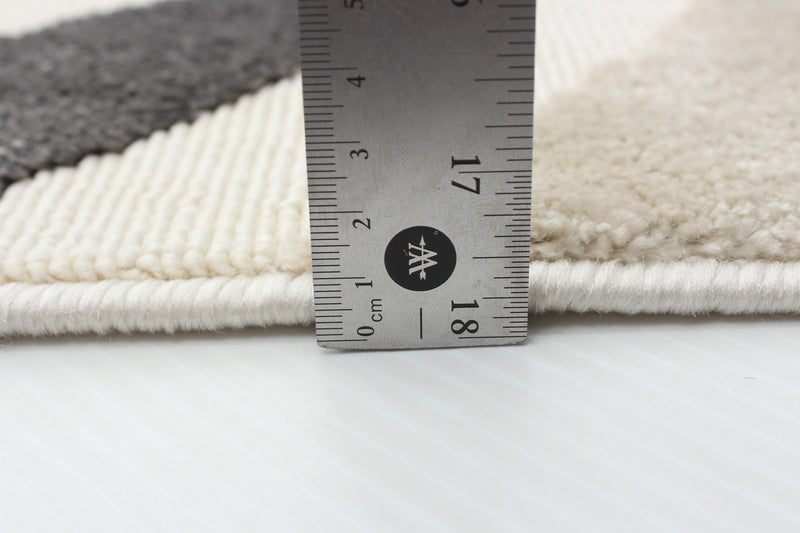 Nikkos Taupe 3'11\" x 5'7\" Area Rug