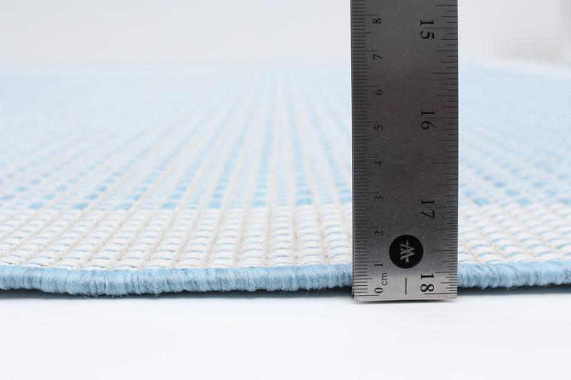 Neisha Classic Light Blue Rug 6'7\" X 9'6\" Area Rug