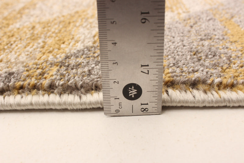Korra Ivory / Gold 6'7\" x 9'6\" Area Rug