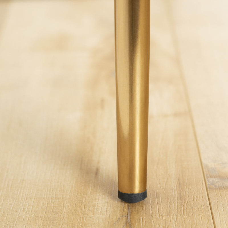 Flam Pink and Gold Dining Chairs Set of 2 The Brick