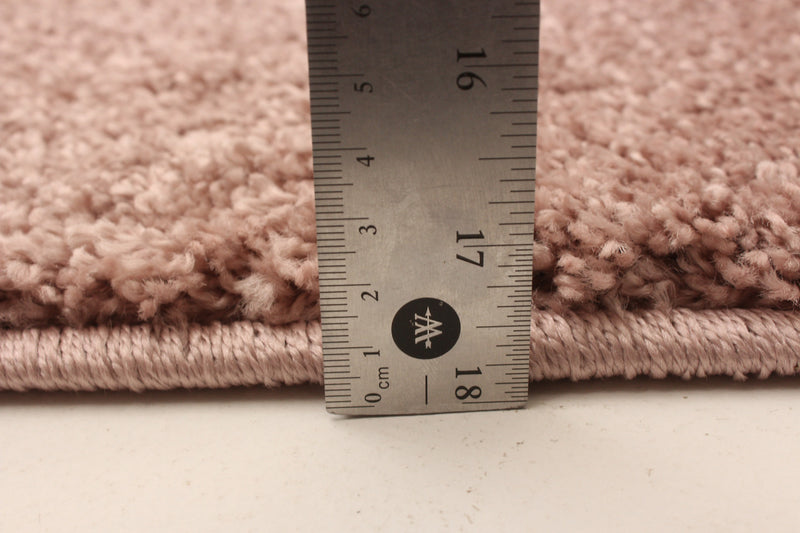 Lona Pink Shag 7'10\" x 10'0\" Area Rug