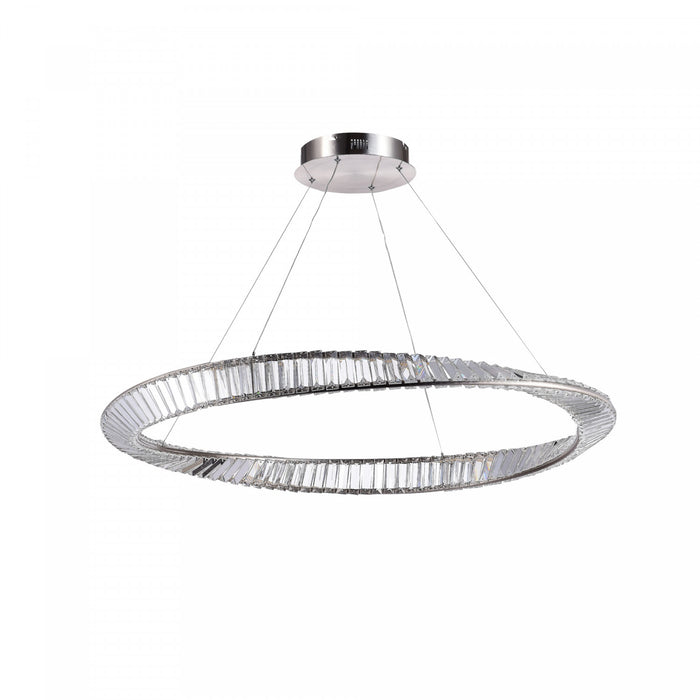Stella 65 W LED Satin Nickel Pendant