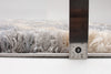 Dimity Grey/Light Blue Area Rug - 3'11" x 5'7"