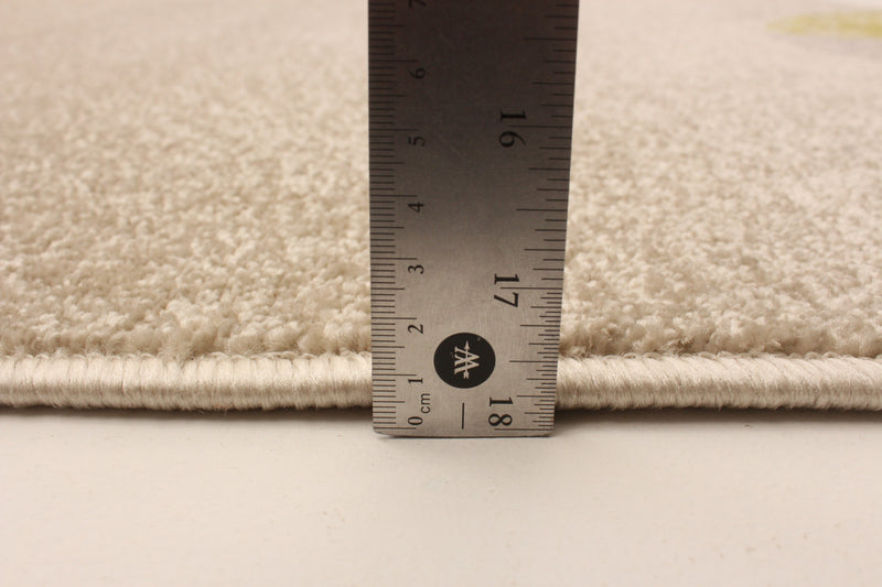 Ellegance Ivory / Green 7'10\" x 10'2\" Area Rug