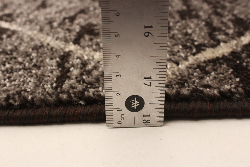 Grande Brown/Ivory 7'10\" X 10'2\" Area Rug