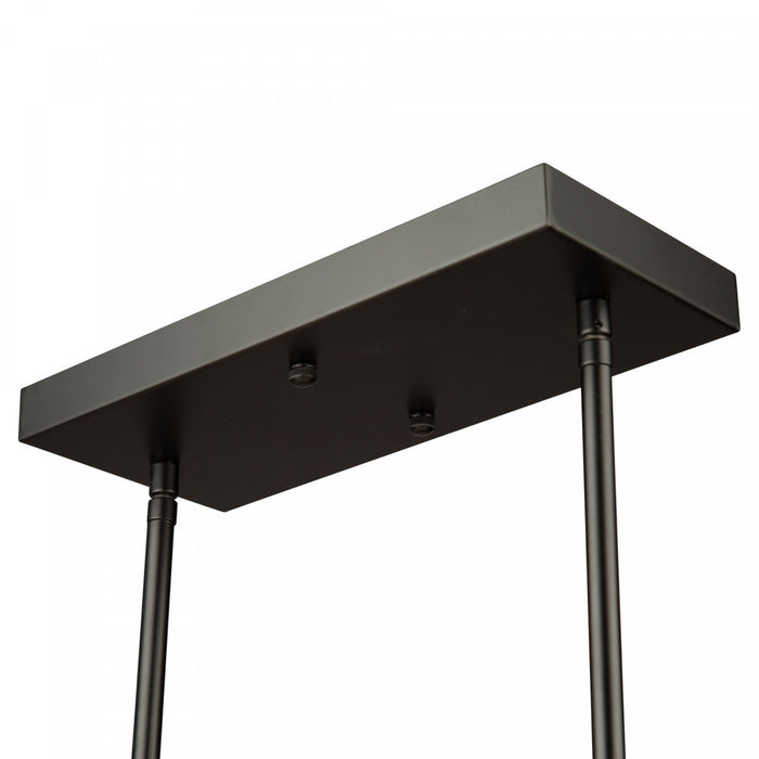 Coco 5-Light Black Gold Ceiling Light