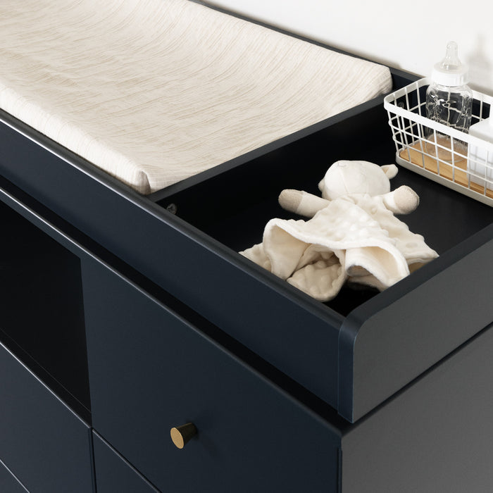 Dylane Changing Table - Navy Blue 