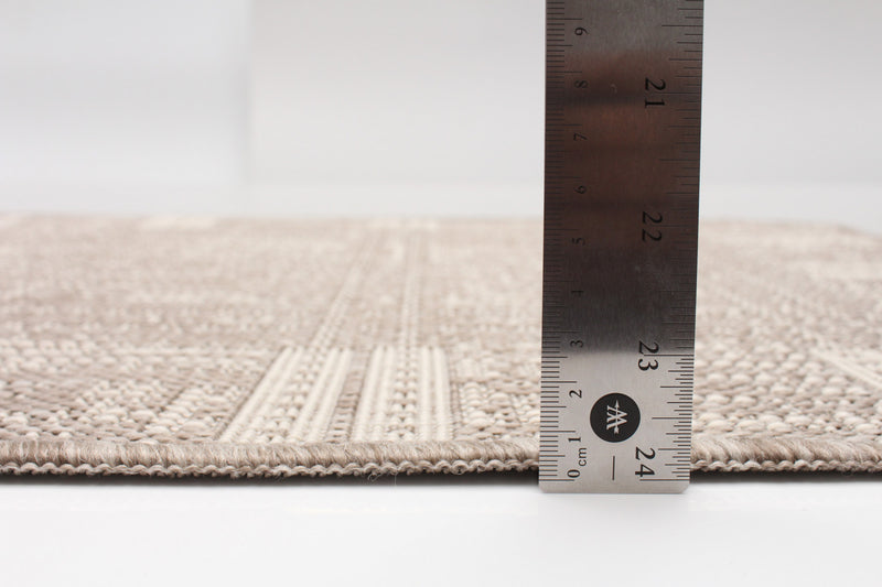 Joni Taupe Area Rug - 4'4\" X 6'5\" 