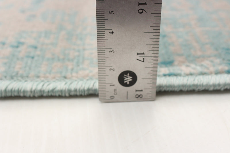 Janaki Teal 2'8\" x 4'11\" Area Rug