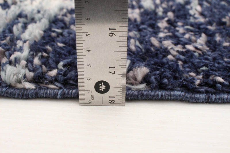 Makondo Mosaique Blue Area Rug - 8'0\" x 10'0\"