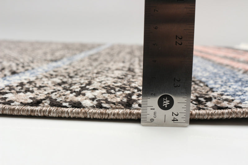 Vera Earth Taupe/IvoryArea Rug - 7'10\" x 10'5\"