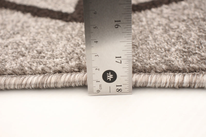 Anandi Grey-Brown Area Rug - 5'3\" x 7'3\"