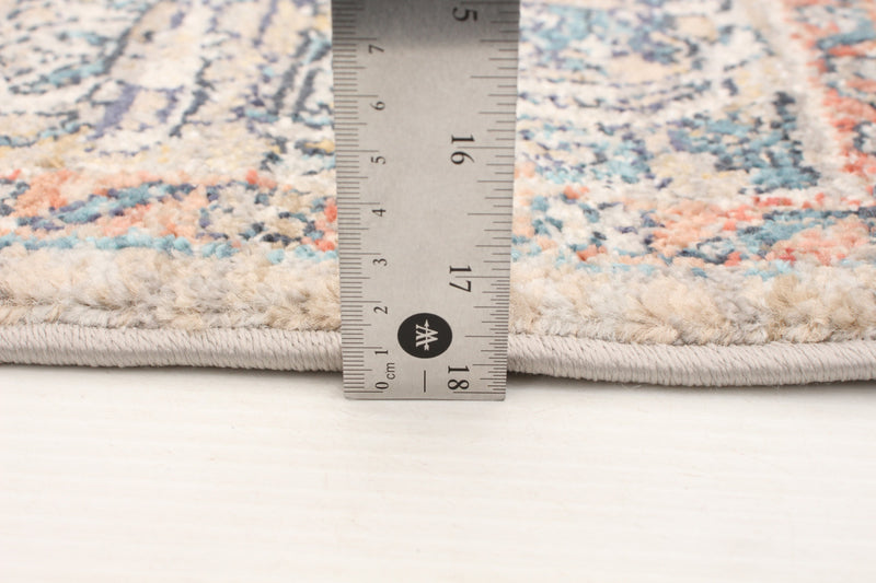 Bolivar Yalameh Blue-Grey Area Rug - 5'0\" x 8'0\"