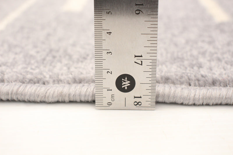 Silver Cream Rug Faith Silver-Cream Area Rug - 5'3