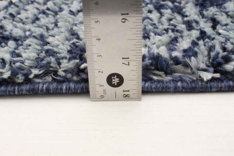 Makondo Mosaique Blue Area Rug - 5'3\" x 7'3\"