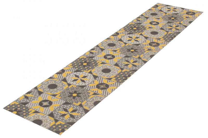 Bellezza Grey 2'2\" x 24'0\" Area Rug