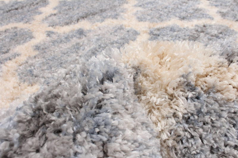 Dimity Grey/Light Blue Area Rug - 5'3\" x 7'3\"