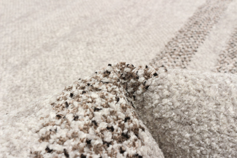 Vera Coastal Grey/Ivory Area Rug - 5'2\" x 7'5\"