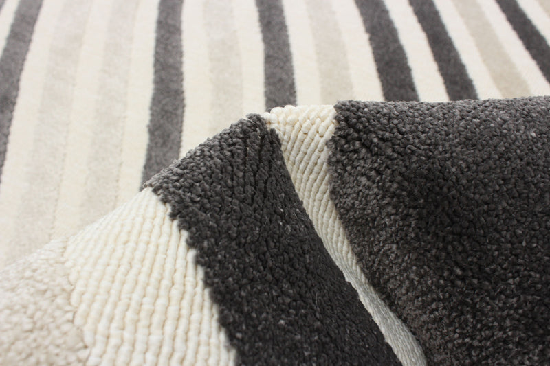 Nikkos Taupe 3'11\" x 5'7\" Area Rug
