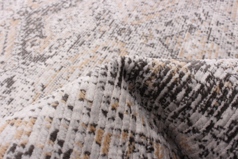 Leandra Taupe/grey Rug 6'7\" X 9'6\" Area Rug