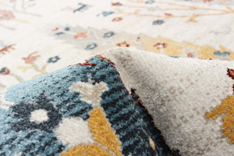 Pine Ivory Machine Washable Area Rug - 6'0\" x 9'0\"