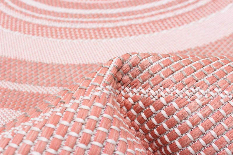 Neisha Modern Coral Rug 6'7\" X 9'6\" Area Rug