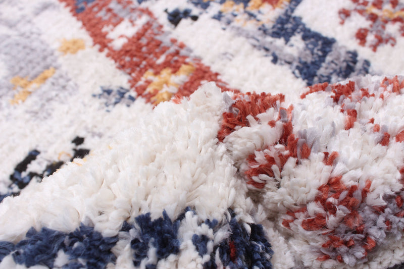 Paloma Quashqai White Area Rug - 8'0\" x 10'0\"