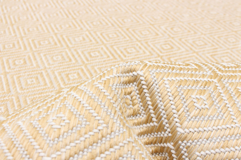 Neisha Diamond Gold Rug 6'7\" X 9'6\" Area Rug