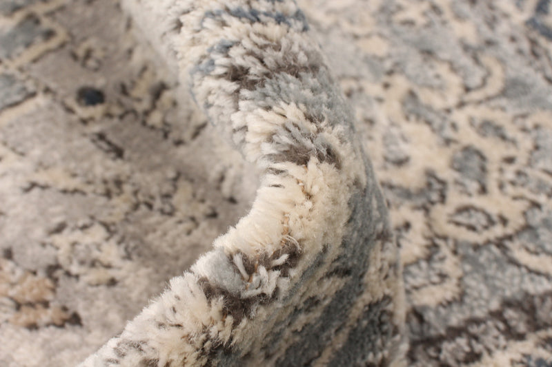 Octavian Bijar Blue Area Rug - 6'7\" x 9'6\"