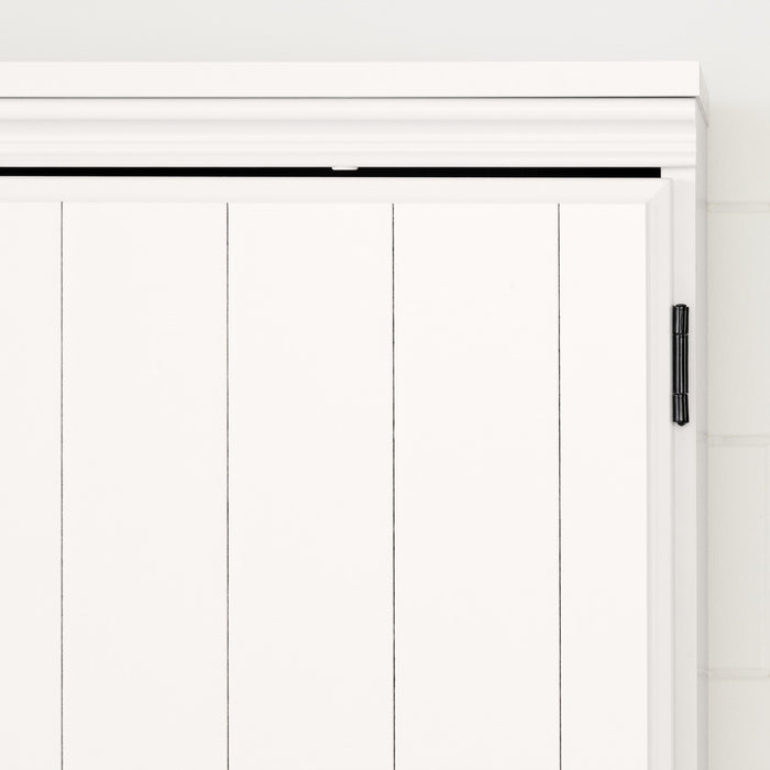Farnel 4-Door Storage Cabinet - Pure White