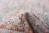 Leandra Copper/bluer Rug 5'3" X 7'3" Area Rug