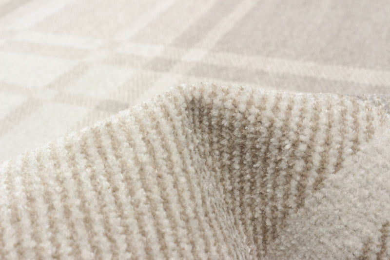 Roma Ivory Machine Washable Area Rug - 5'0\" x 7'0\"