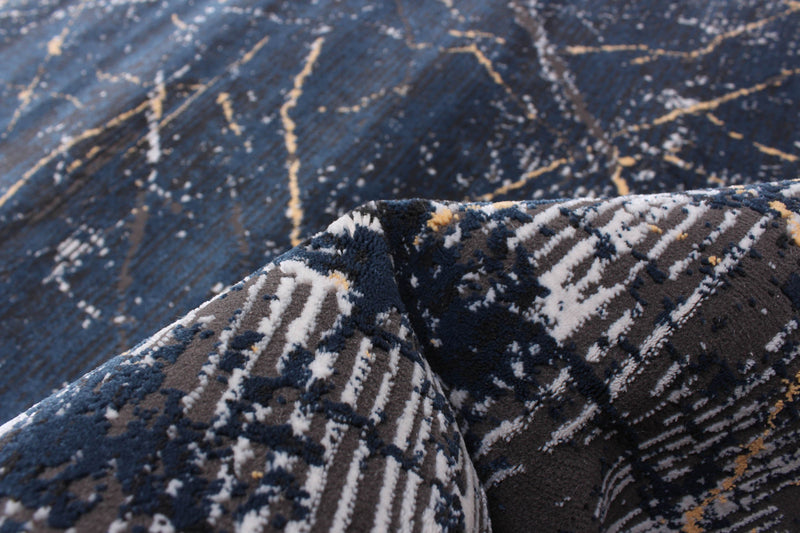 Midnight Marble Area Rug - 5'3\" x 7'3\"